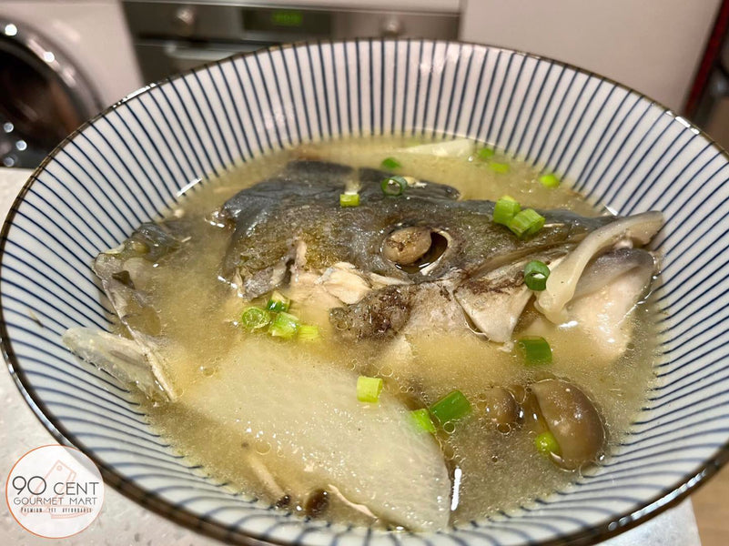 日本大根油甘魚頭味噌湯