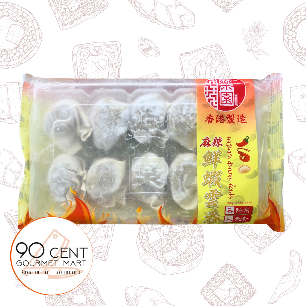 香港 樂園 麻辣鮮蝦雲吞 10粒裝