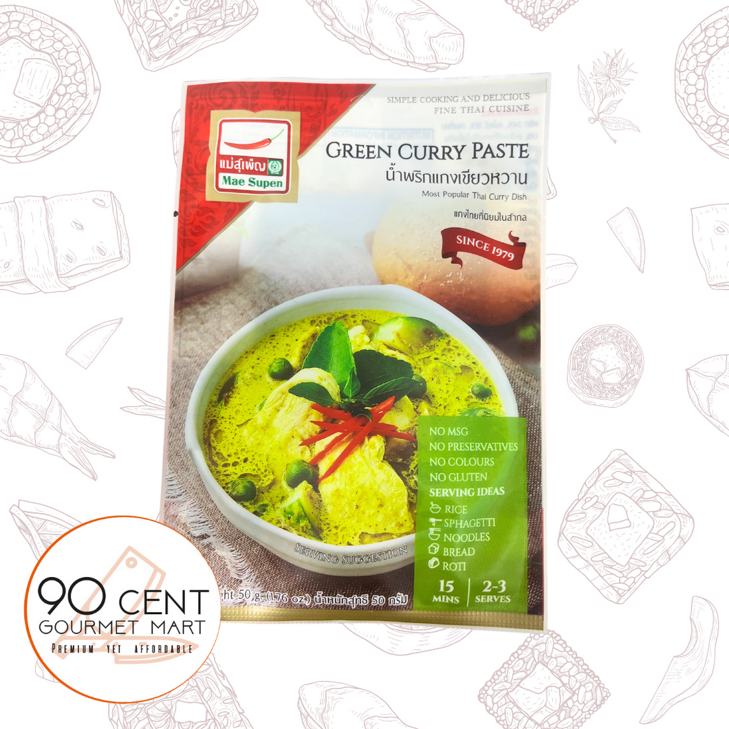 泰國 Mae Supen 青咖哩醬 50g