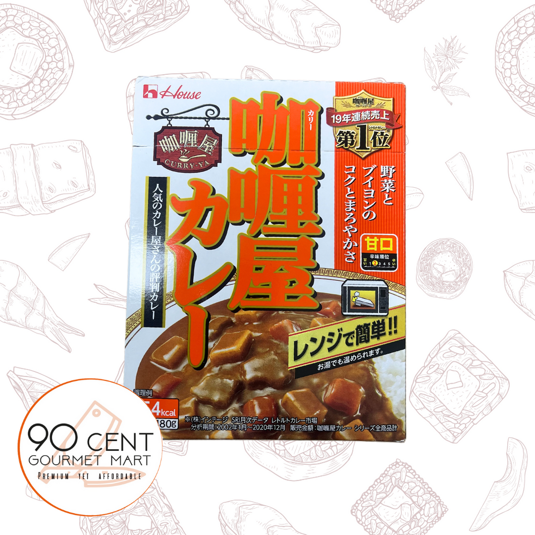 日本 咖哩屋 即食咖哩汁 (甘口）一人前