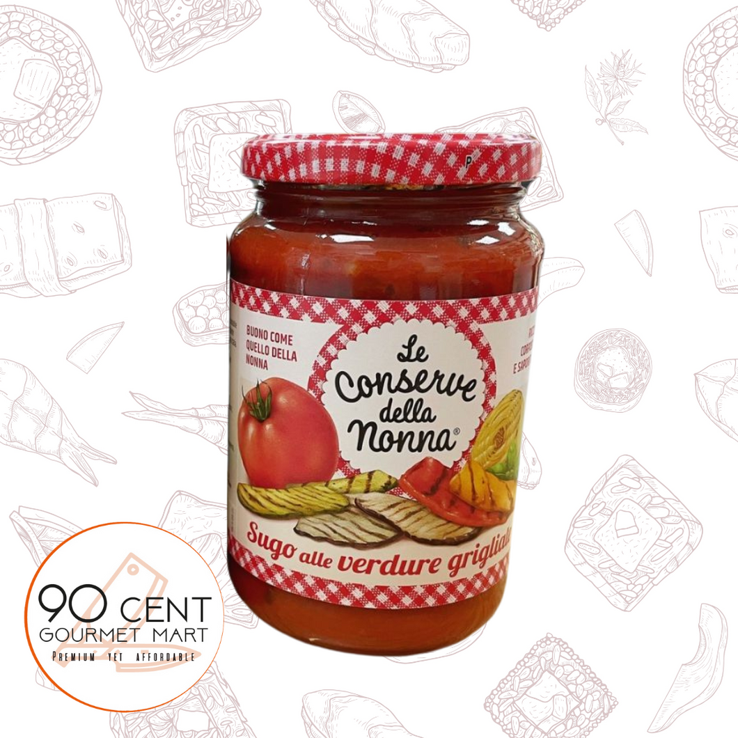 意大利 Le Conserve Della Nonna 烤菜蕃茄醬 350g