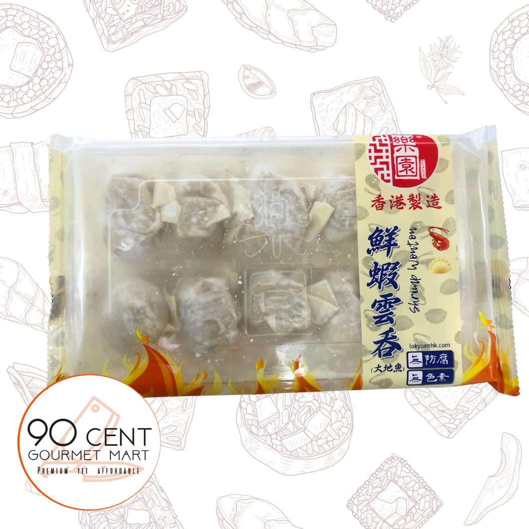 香港 樂園 鮮蝦雲吞 10粒裝