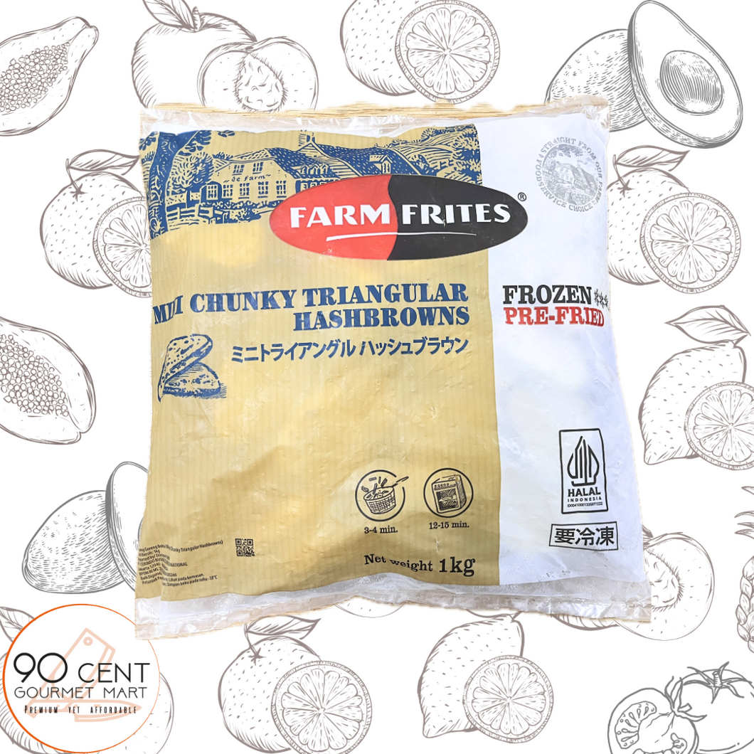 比利時 三角薯餅 1kg