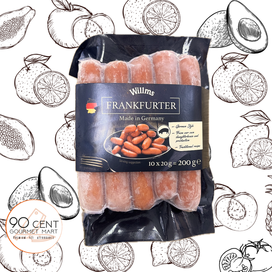 德國 Willms 法蘭克福香腸 200g