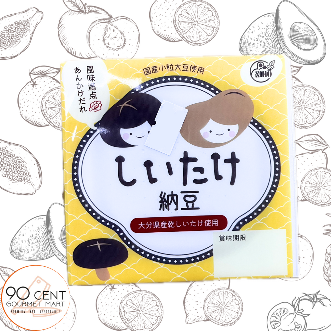 日本 NIHO 大分縣椎茸 納豆 3P