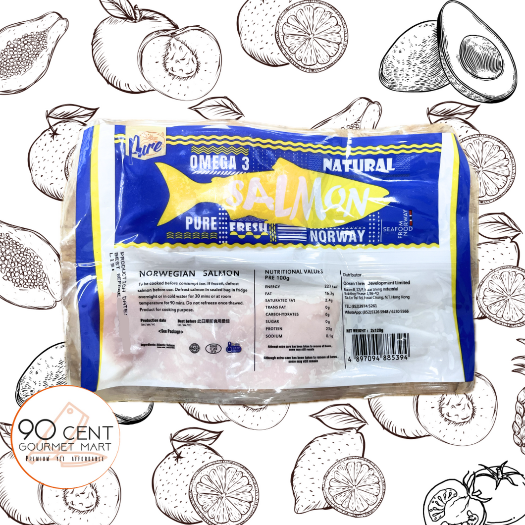 挪威 Pure 三文魚柳 2件裝