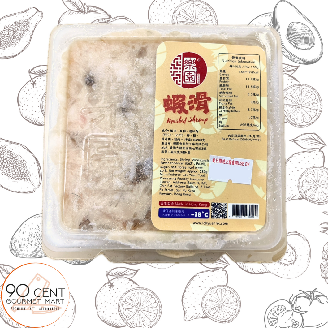 香港 樂園 蝦滑 280g