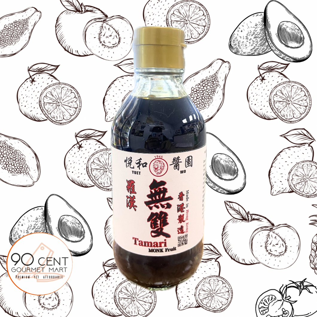 香港 悅和醬園 羅漢果生抽 210ml
