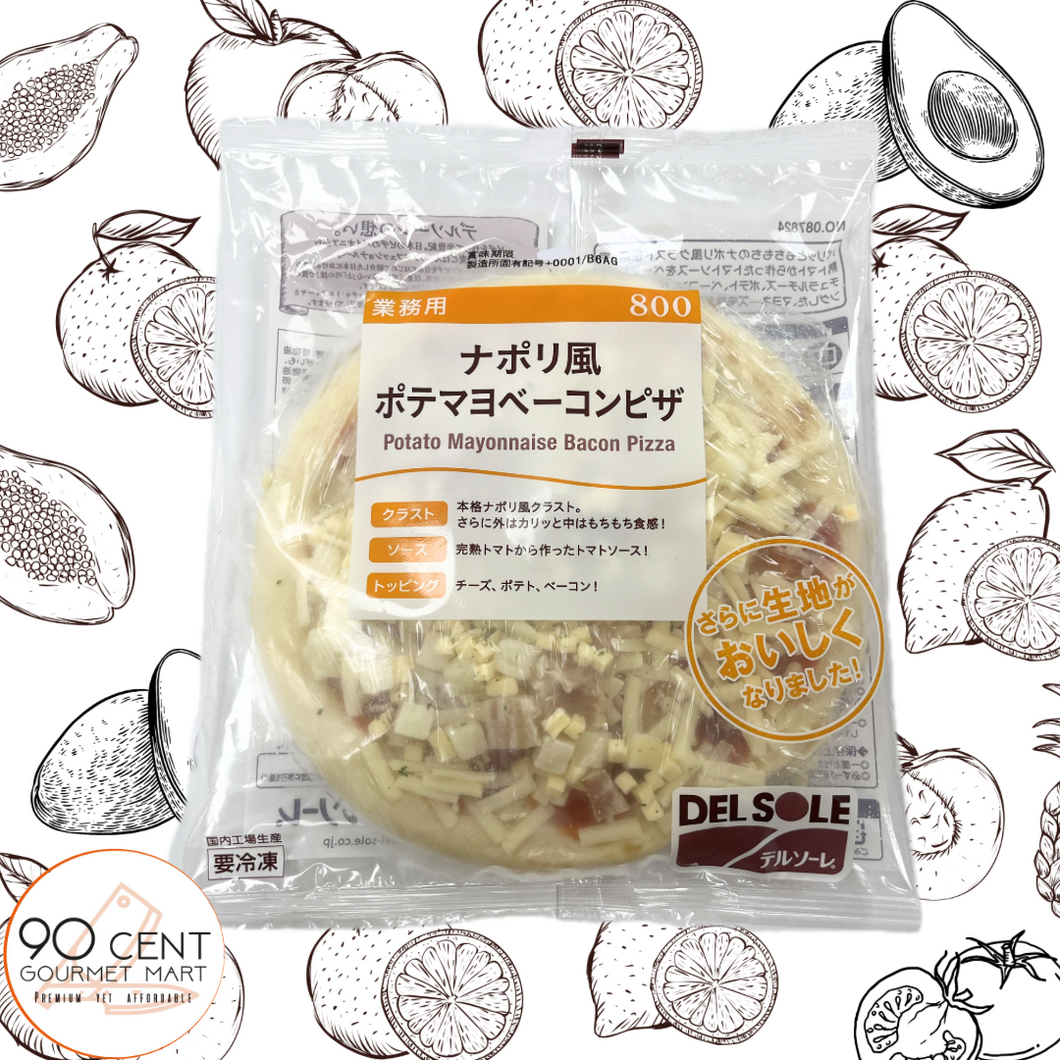 日本 拿玻里風 薯仔蛋黃醬煙肉 8吋