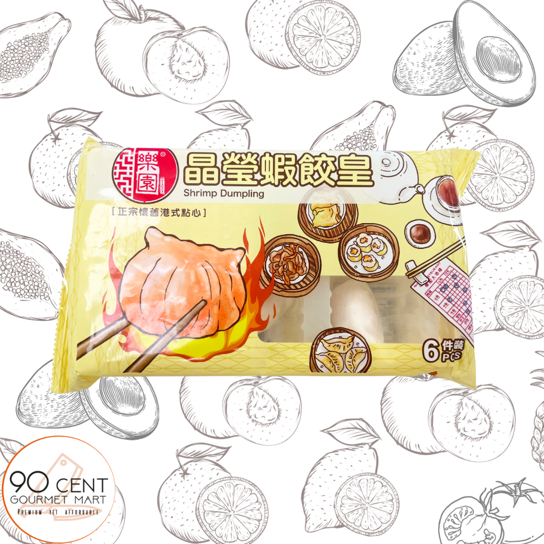 香港 樂園 晶瑩蝦餃王 6粒裝