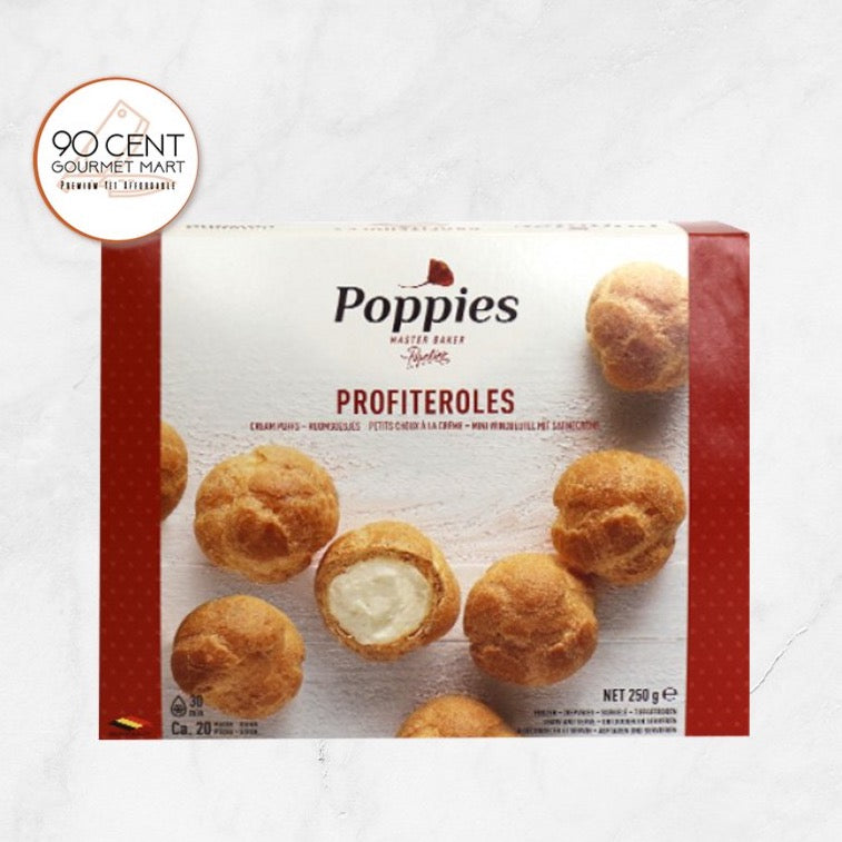 比利時 Poppies 雲尼拿泡芙